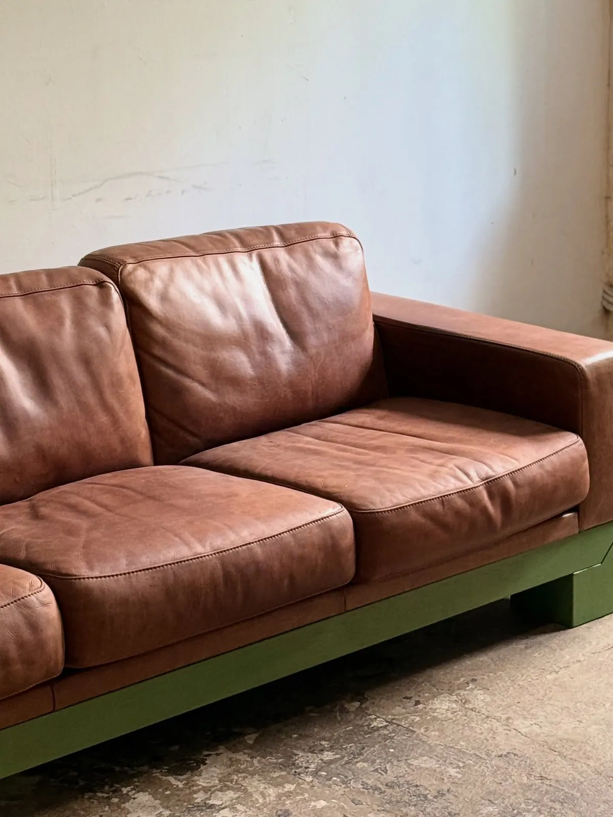 Dreisitzer-Sofa Baxter, Bourbon und Limette — 3