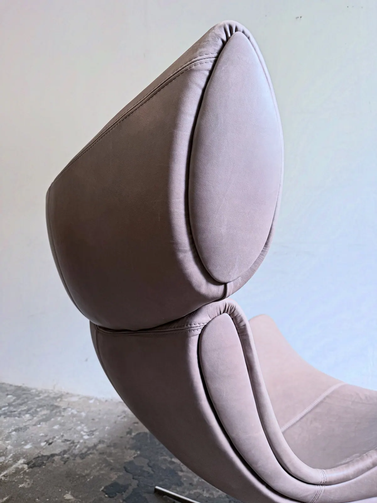 BoConcept Imola Drehsessel, Leder in Puderasche — 6
