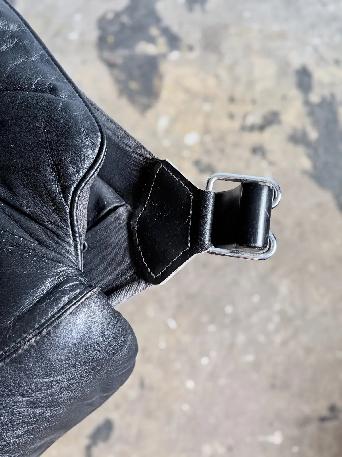 Falcon armchair by Vatne Møbler, black leather — 4