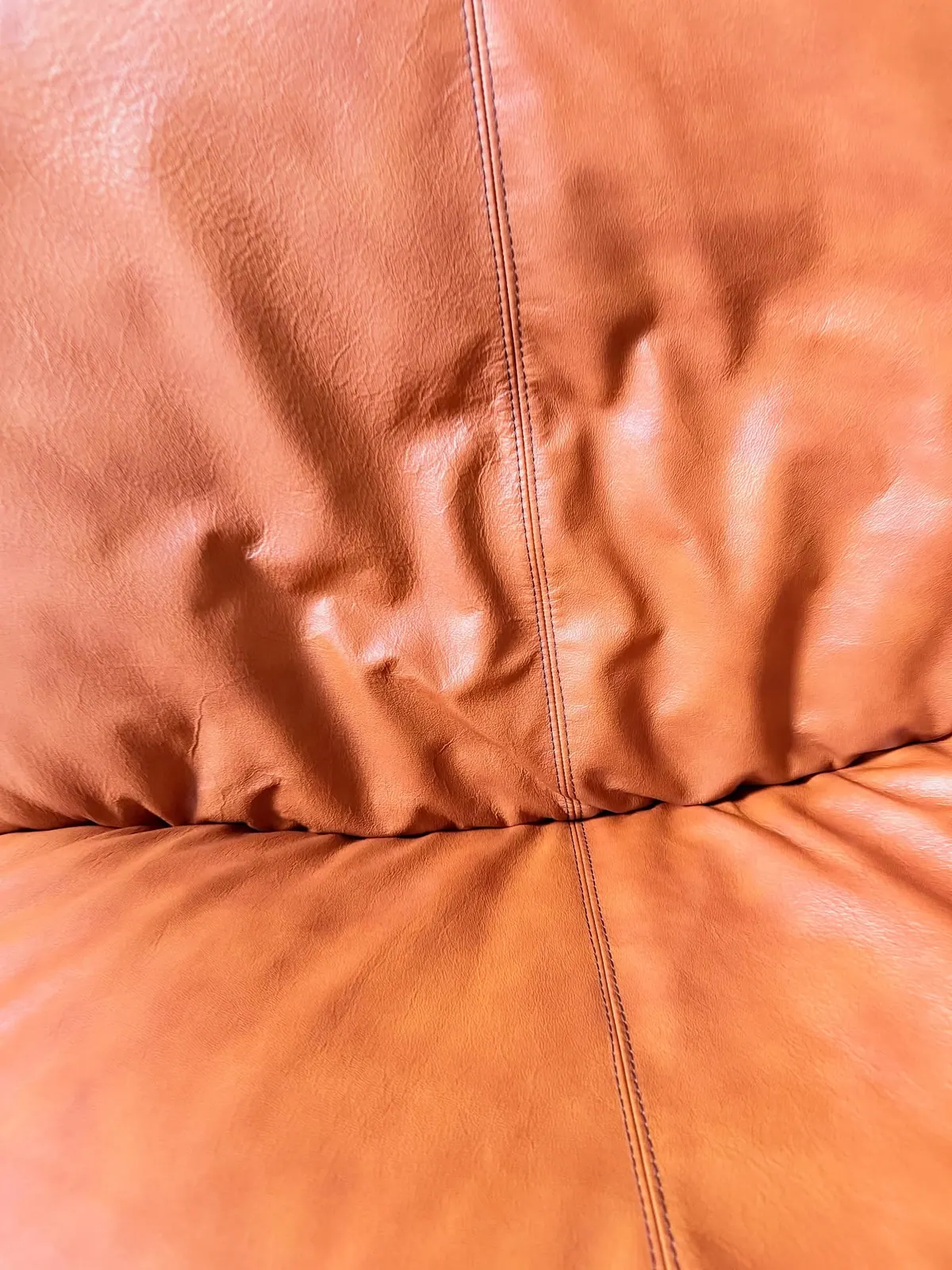Fauteuil Falcon de Vatne Møbler, cuir miel — 5