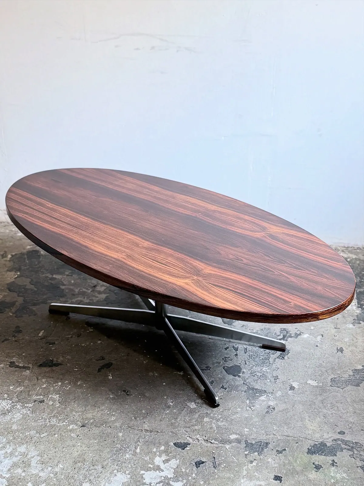 Ilse Möbel oval coffee table, rosewood