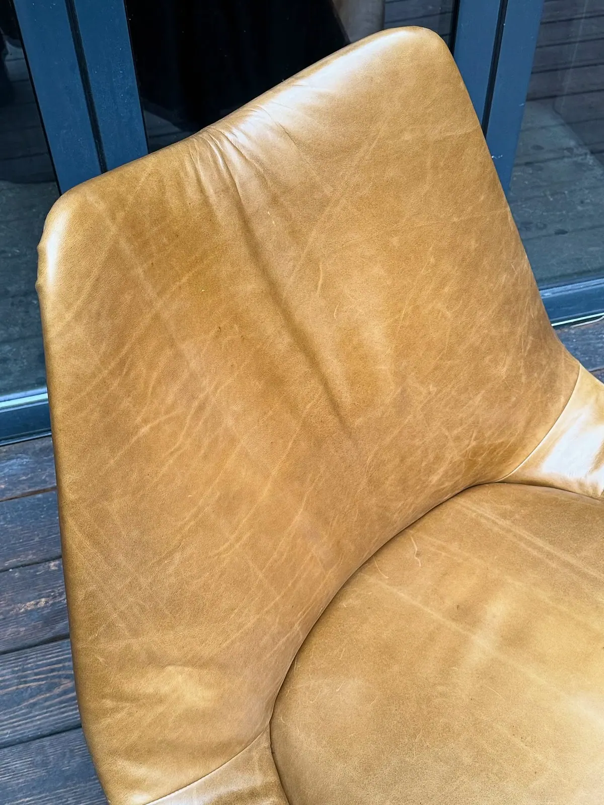 Montréal '67 Pavilion Chair, cuir caramel — 7