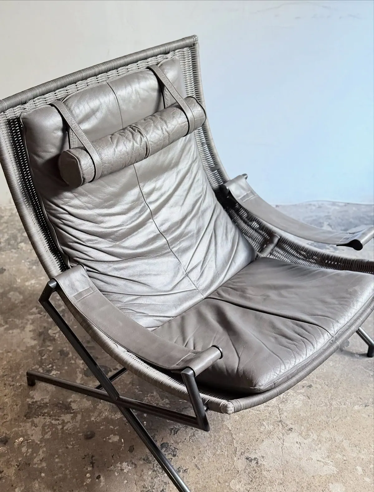 Rohé Noordwolde DES2021 lounge chair, sea-stone grey