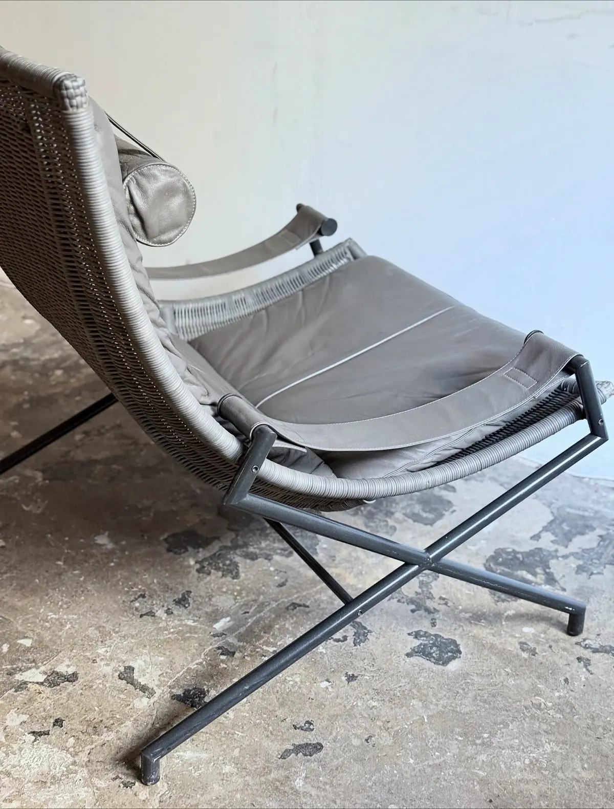 Rohé Noordwolde DES2021 Loungesessel, Seestein-Grau — 4